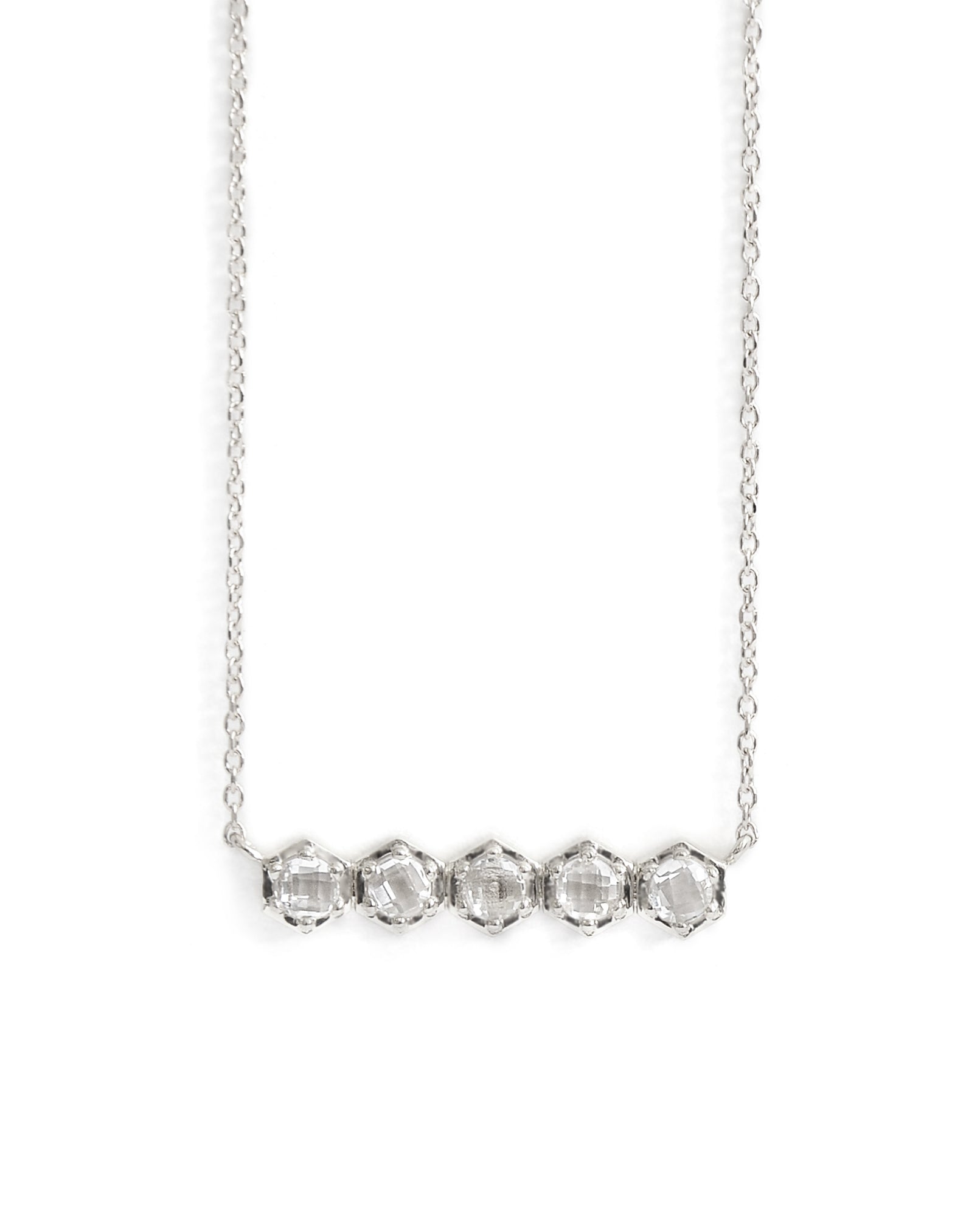 Jac+Jo Bolt Mini Bar Necklace