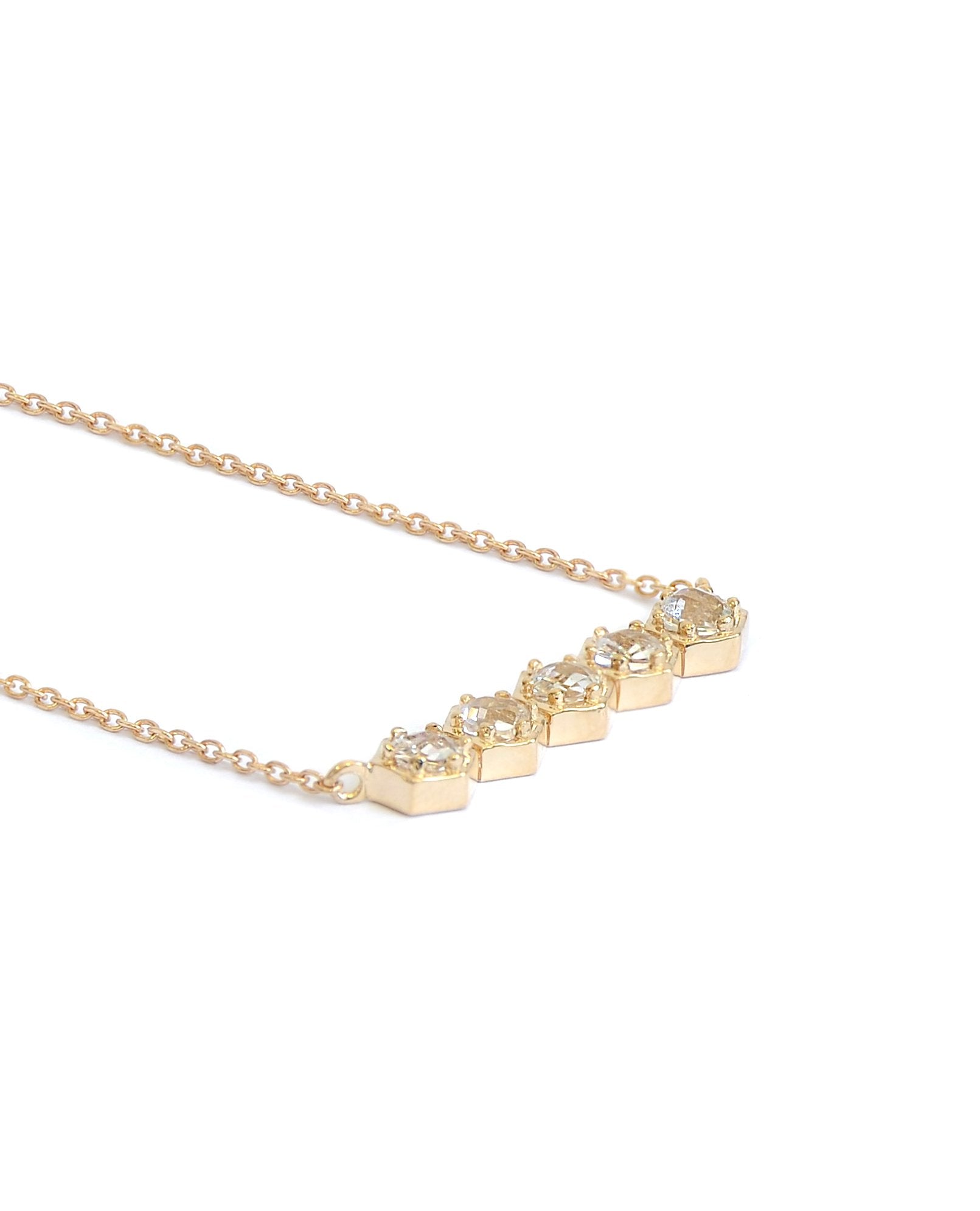 Jac+Jo Bolt Mini Bar Necklace