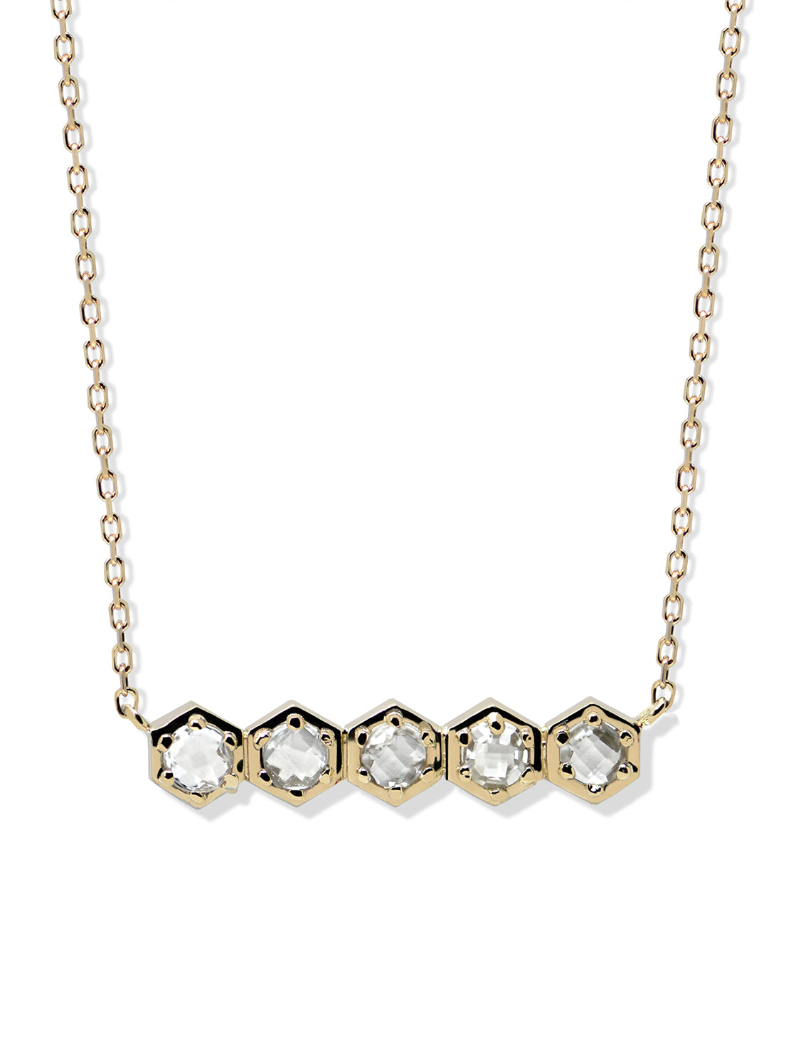 Jac+Jo Bolt Mini Bar Necklace