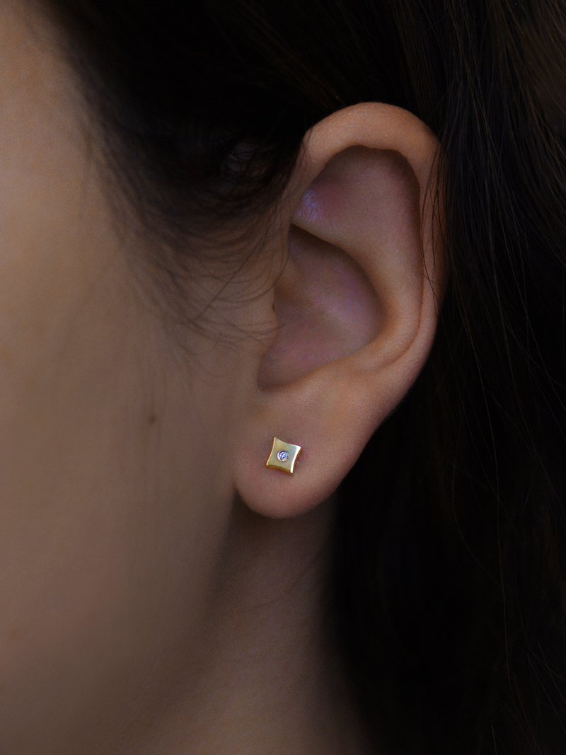 Jac+Jo Gothic Diamond Micro Single Stud