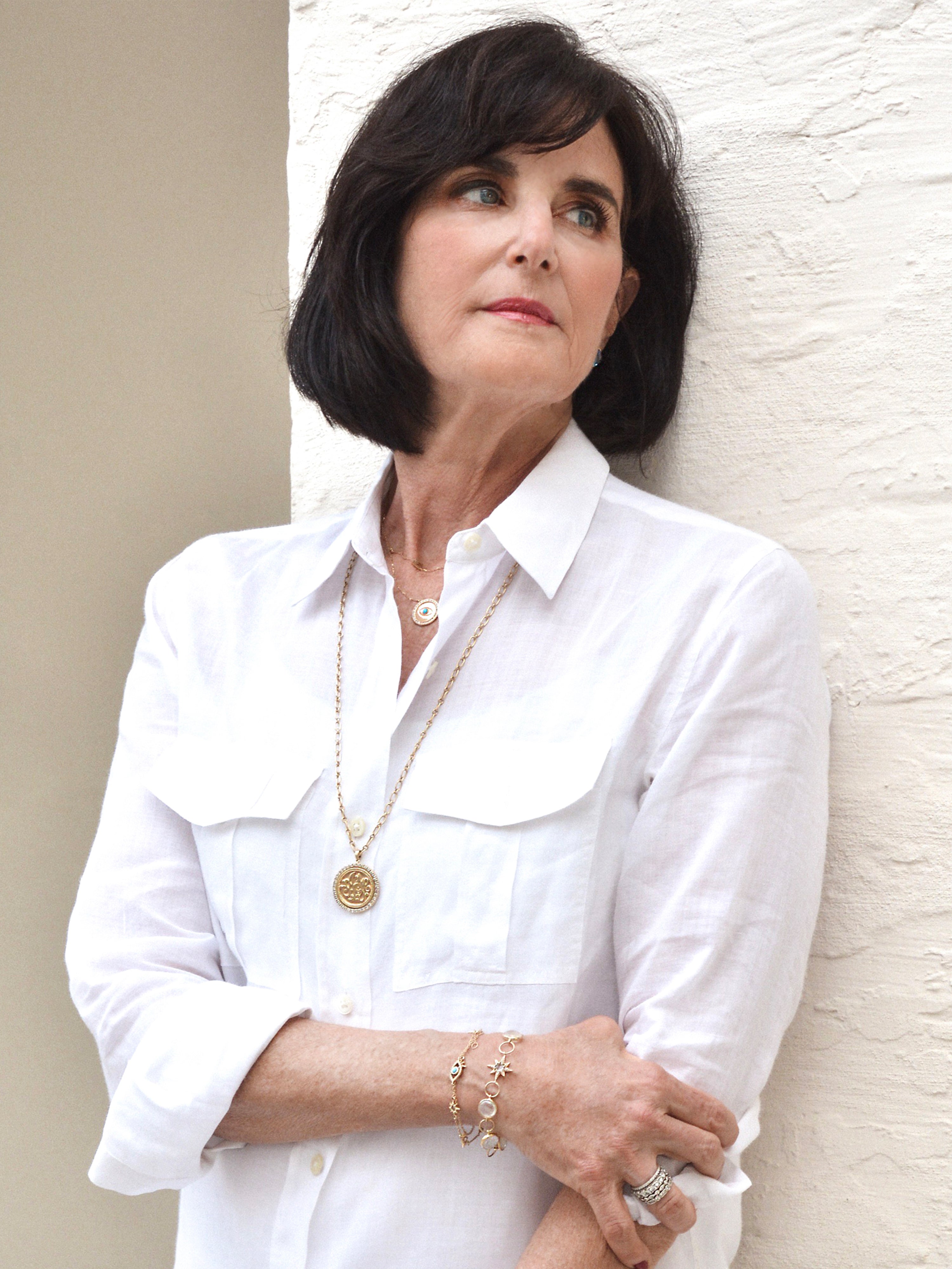 Diamond Monogram Medallion