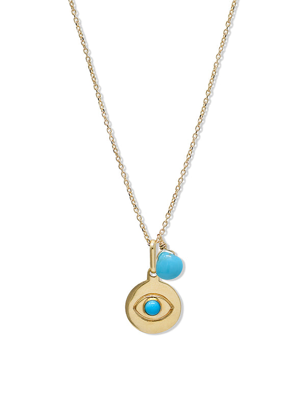 Collier Disque Mauvais Œil