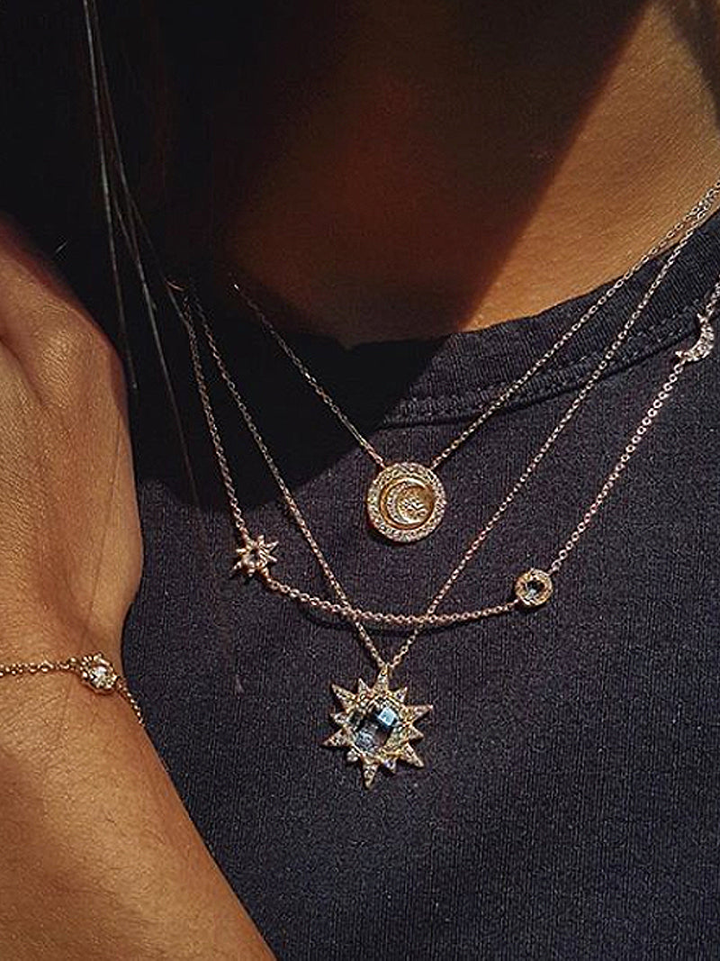 Aztec Starburst Necklace