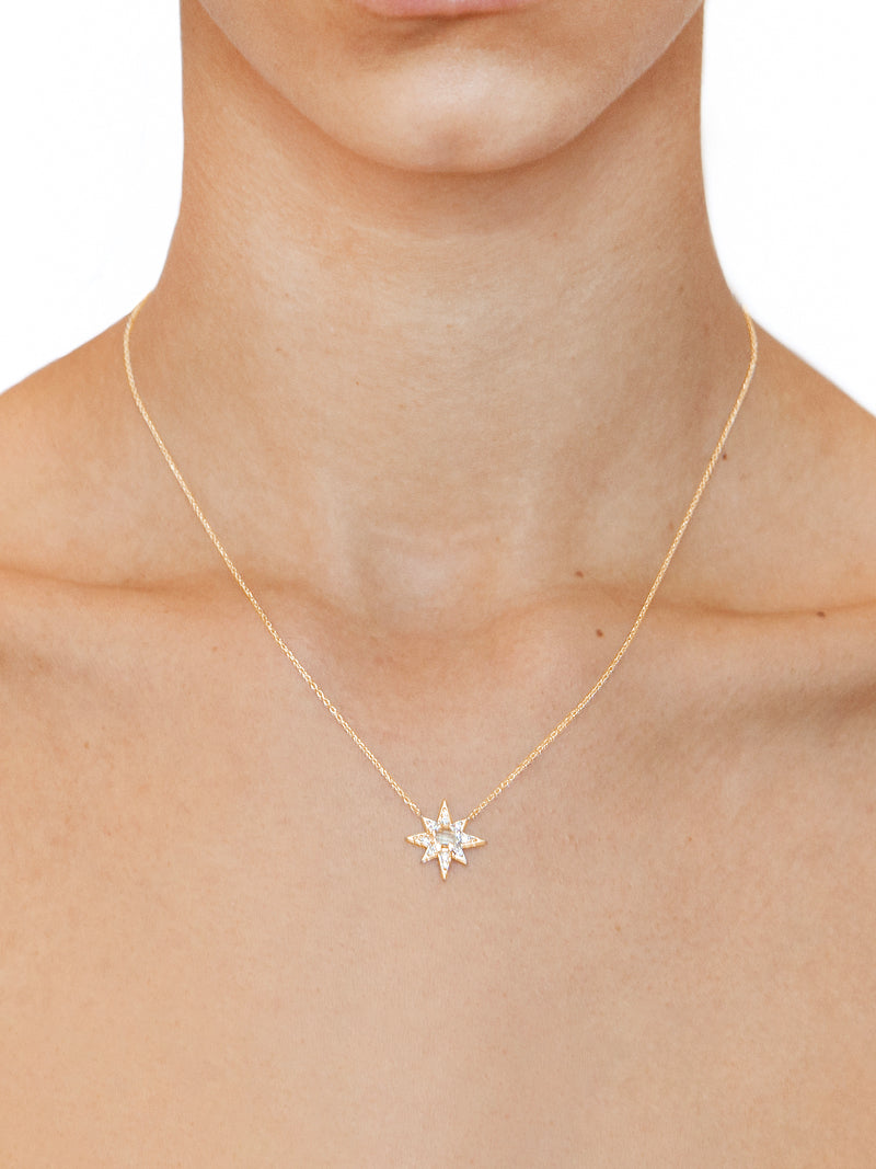 Aztec Mini Starburst Necklace