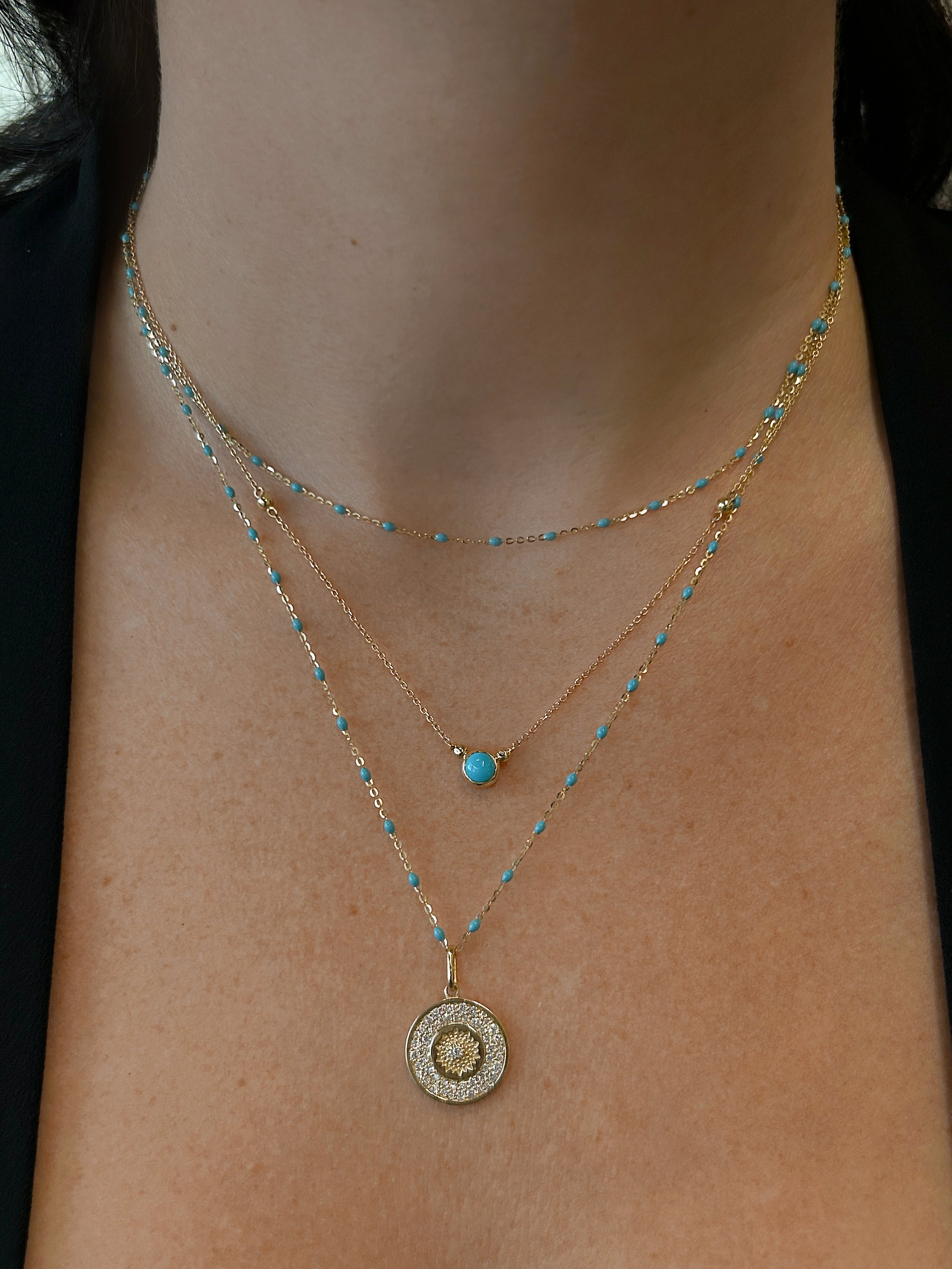 Classique Milly Diamond Pendant Necklace