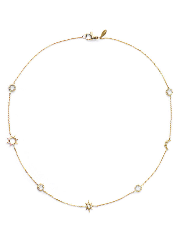 Aztec Micro Celestial Necklace