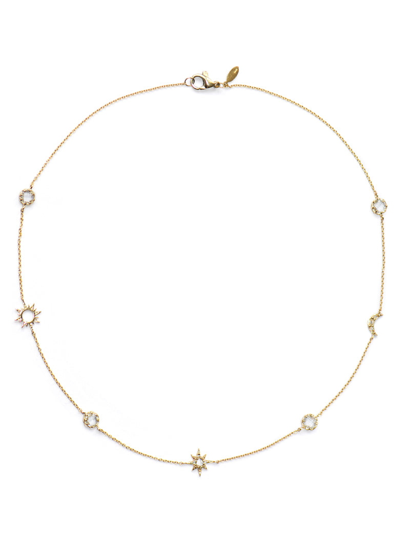Aztec Micro Celestial Necklace