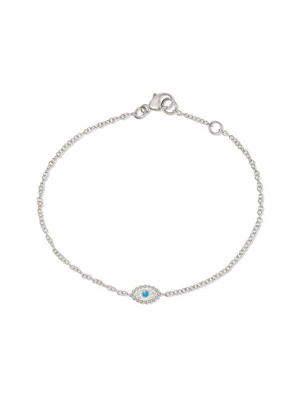Dew Drop Evil Eye Bracelet