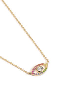 Collier Classique Pavé Mauvais Oeil
