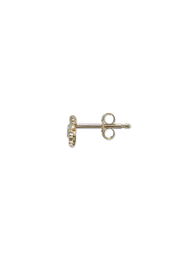 Dew Drop Diamond Evil Eye Studs