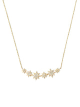 Aztec North Star Bar Necklace