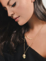 Aztec North Star Bar Necklace