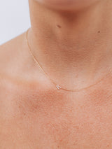 Collier Love Letter Personalisable de A à Z en Pavé