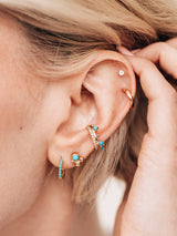 Micro Bubbling Brook Dew Drop Studs