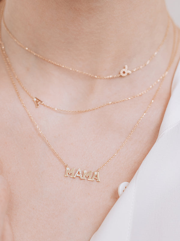 Customizable Love Letter MAMA Necklace