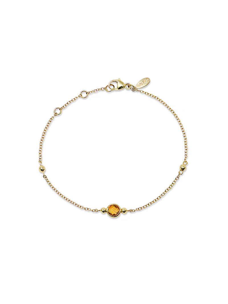 Dew Drop Bonheur Birthstone Bracelet