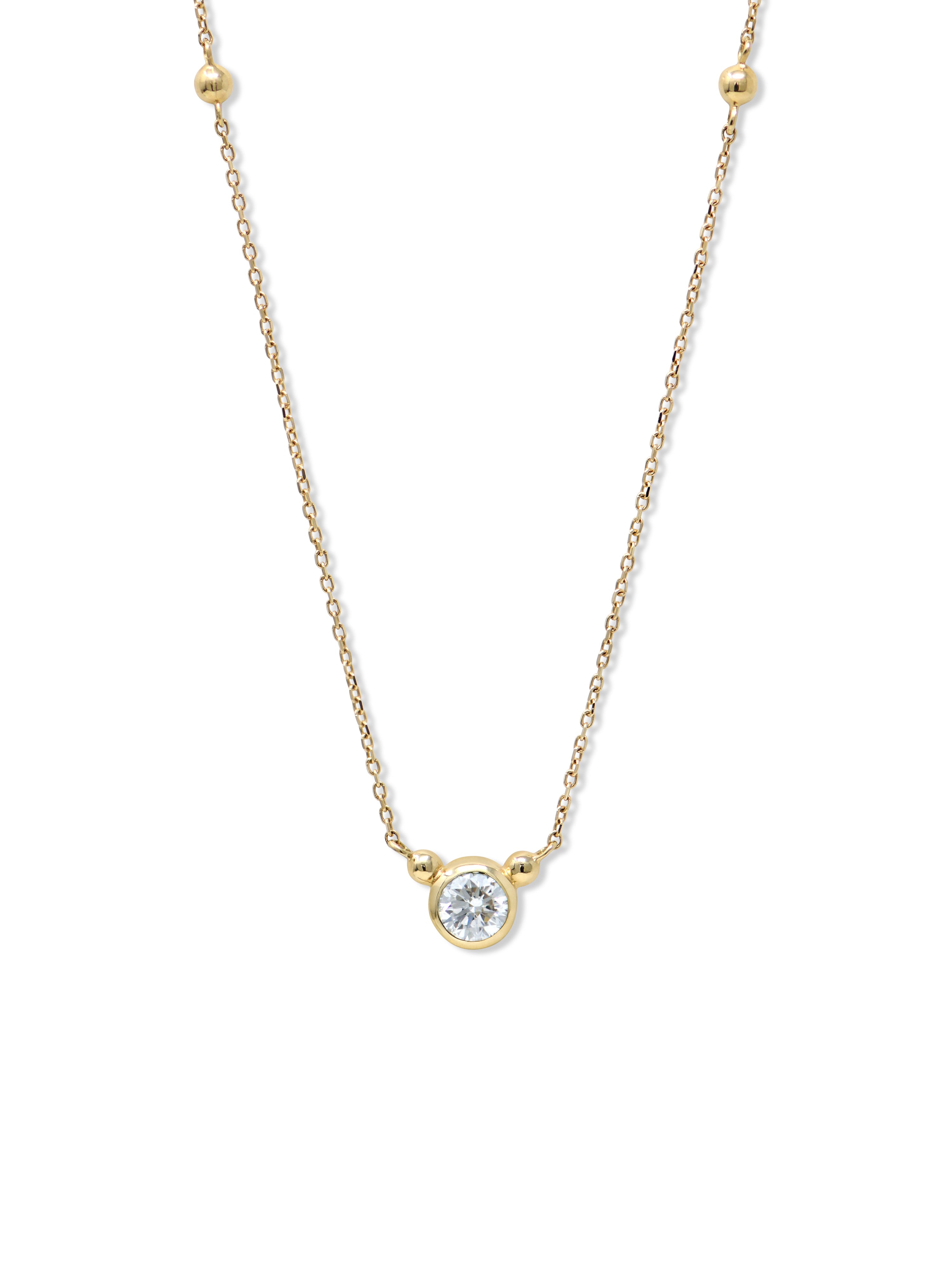 Collier Dew Drop Bonheur Diamant