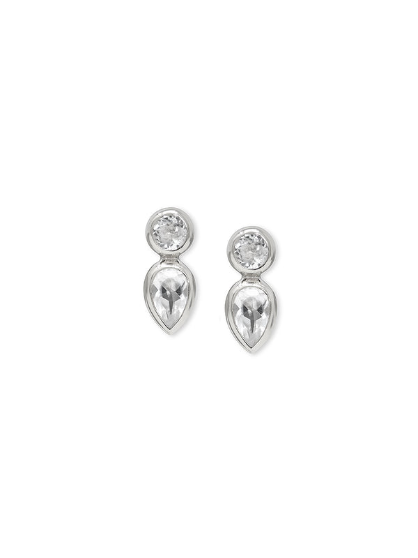 Classique Petal Studs Silver