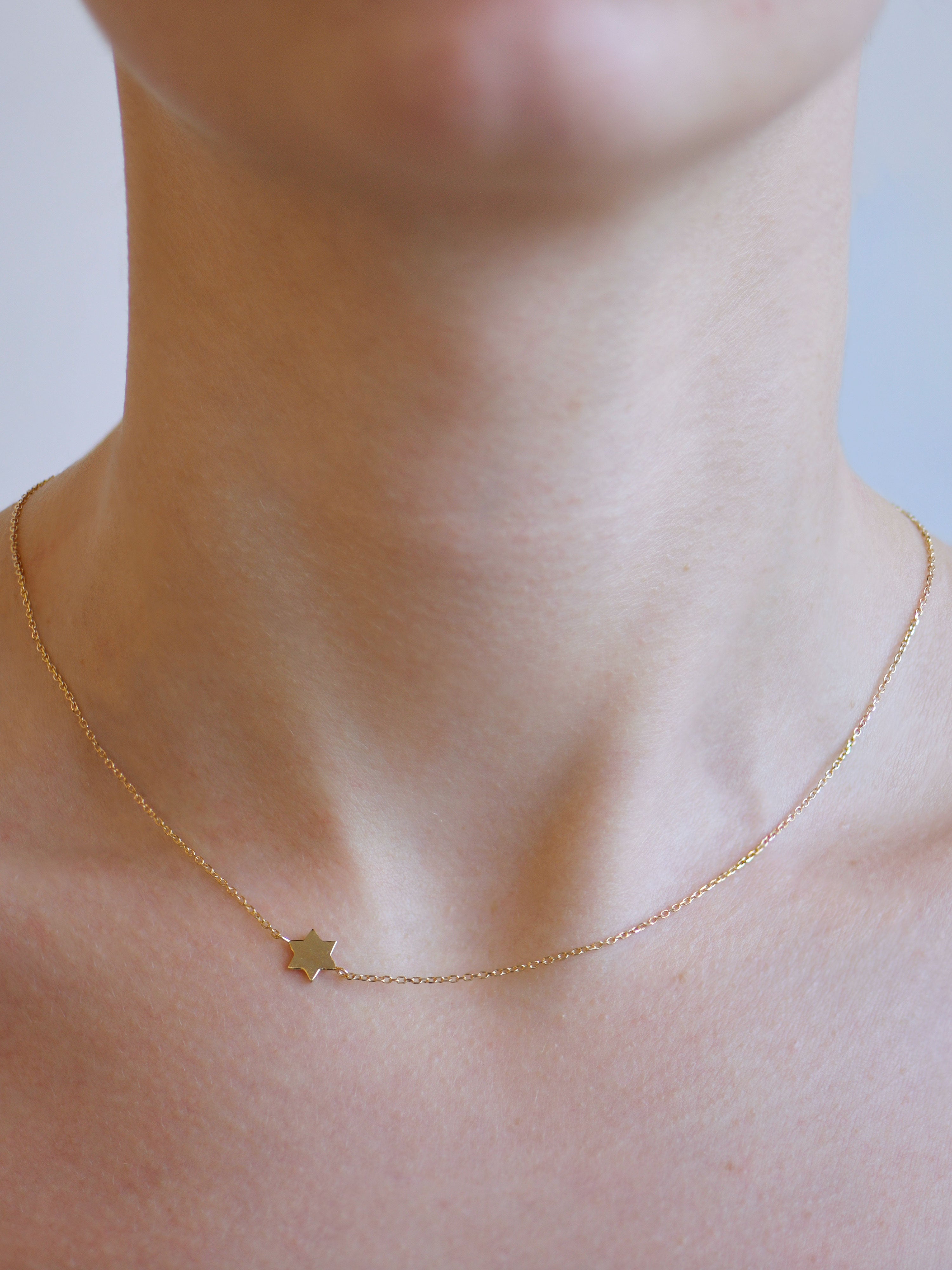 Collier Love Letter Étoile de David