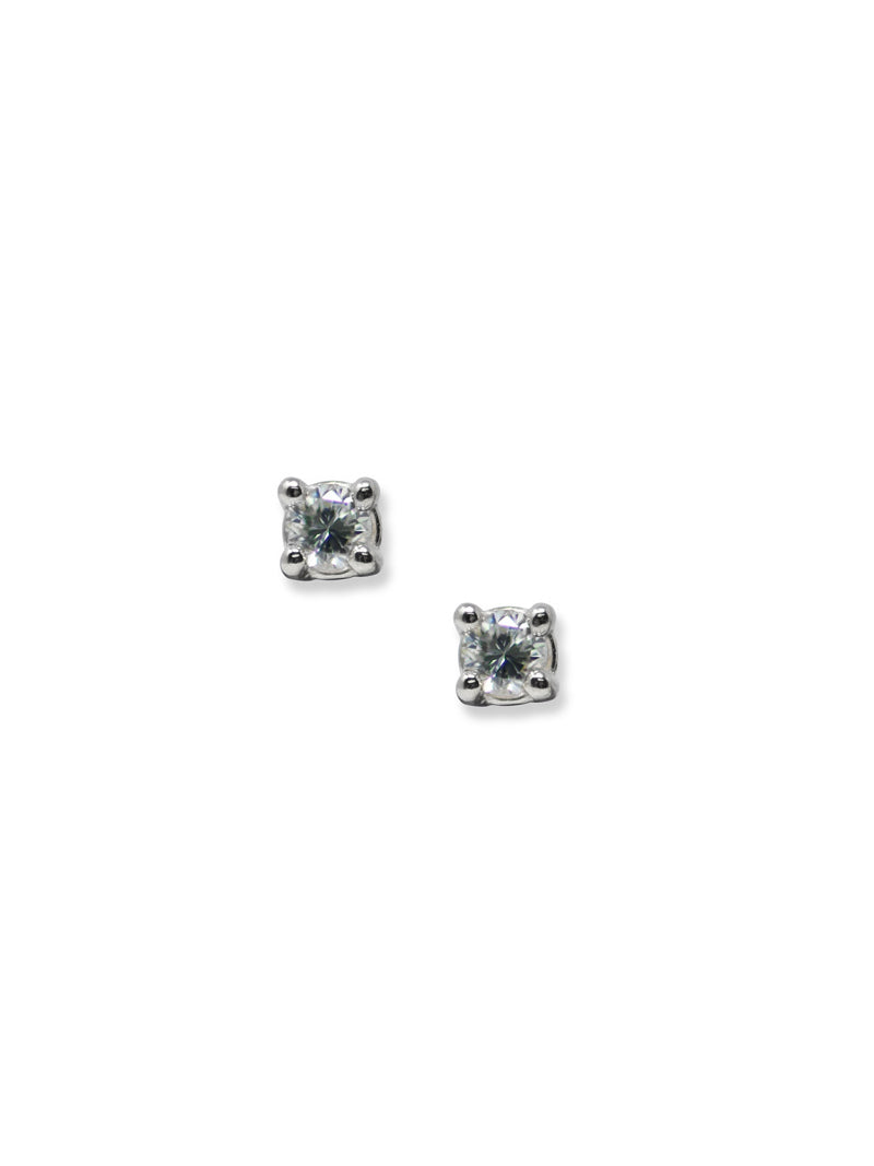 Anzie x Mel Soldera Petite Diamond Boutons D'oreille