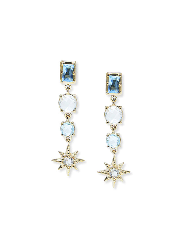 Boucle D’oreilles à Breloque Aztec Luna