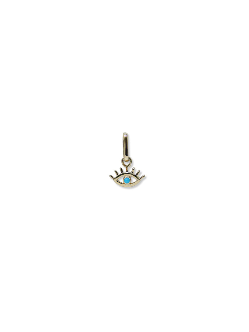 Anzie x Mel Soldera Lash Evil Eye Pendant Charm