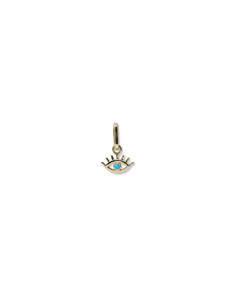 Anzie x Mel Soldera Lash Evil Eye Pendant Charm