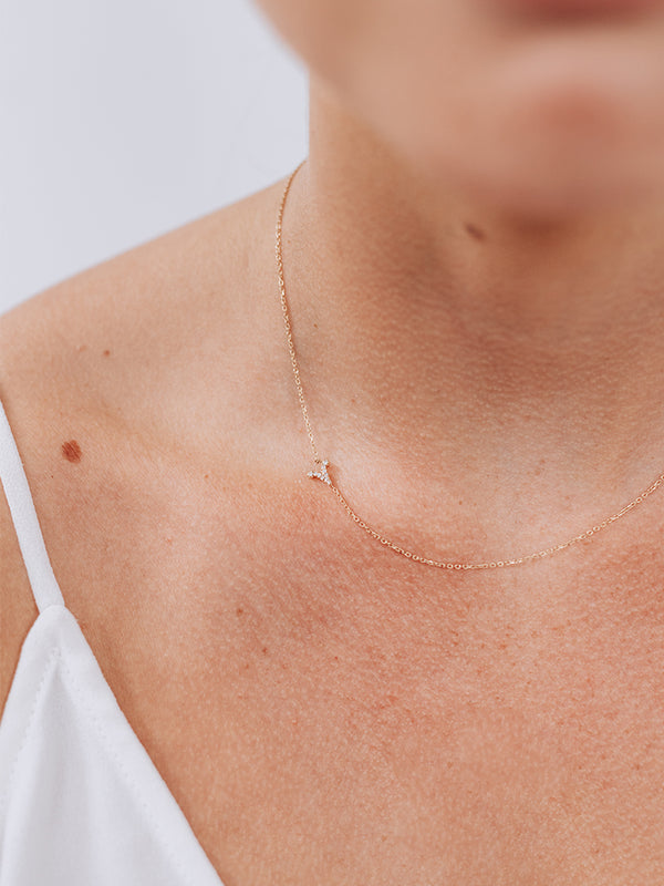Love Letter Pavé Zodiac Necklace