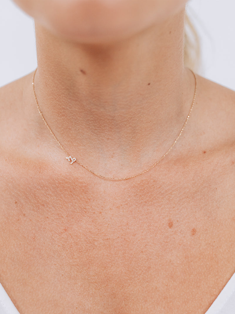 Collier Zodiaque Love Letter