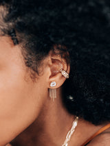 Mélia Pear Stud