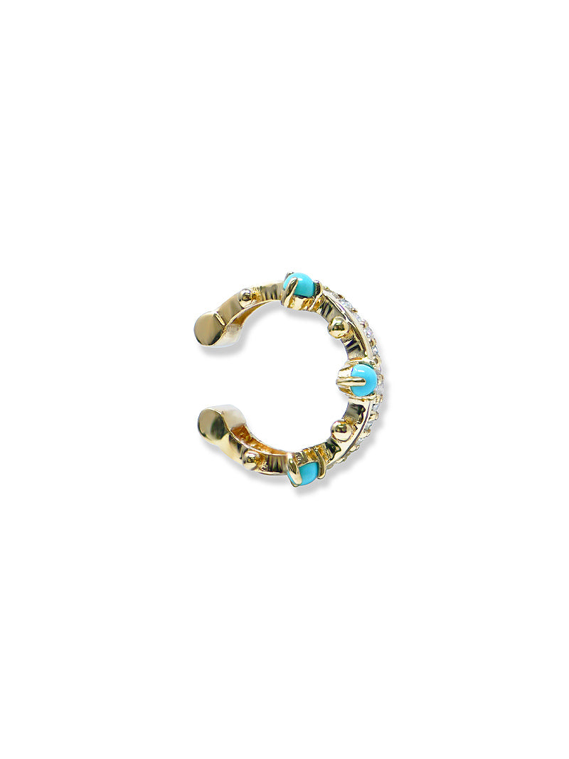 Cléo Pavé Crown Ear Cuff
