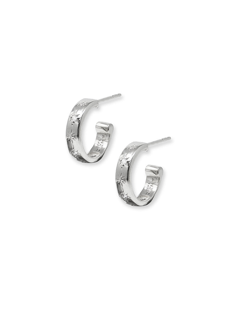 Anzie x Mel Soldera Manchette D’oreille en Argent Céleste