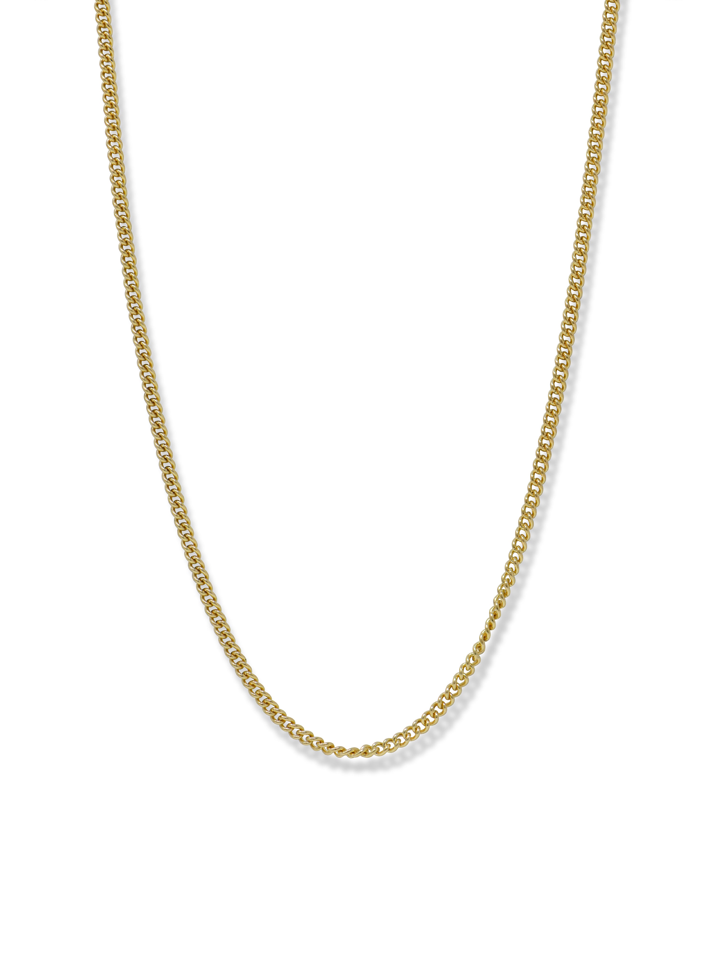 Gold Curb Chain