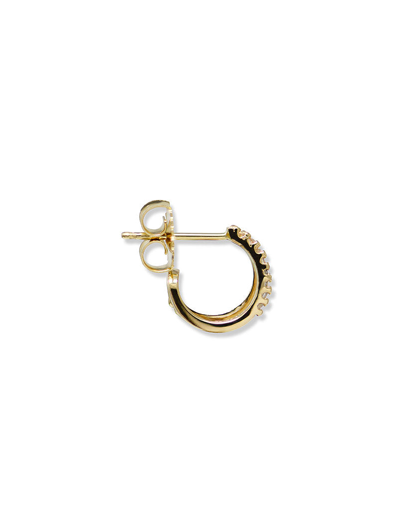 Boucles D'oreilles Anzie X Mel Soldera Double Rangée Dew Drop