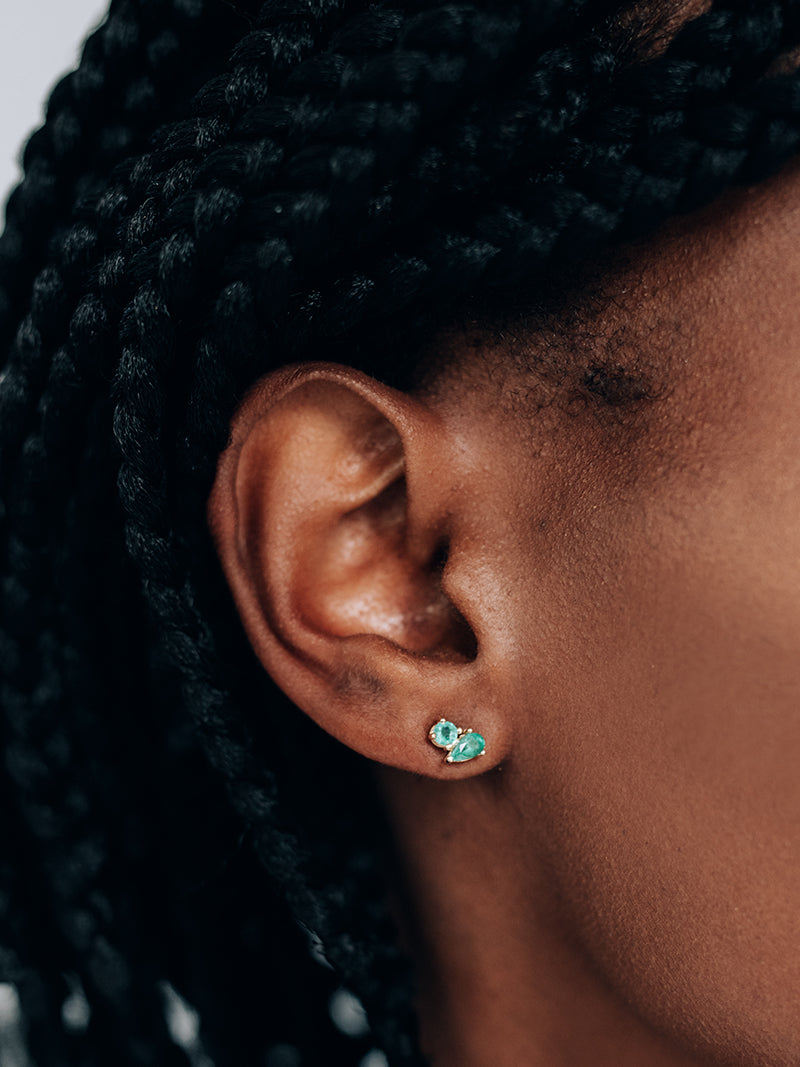 Anzie x Mel Soldera Jumelle Single Stud