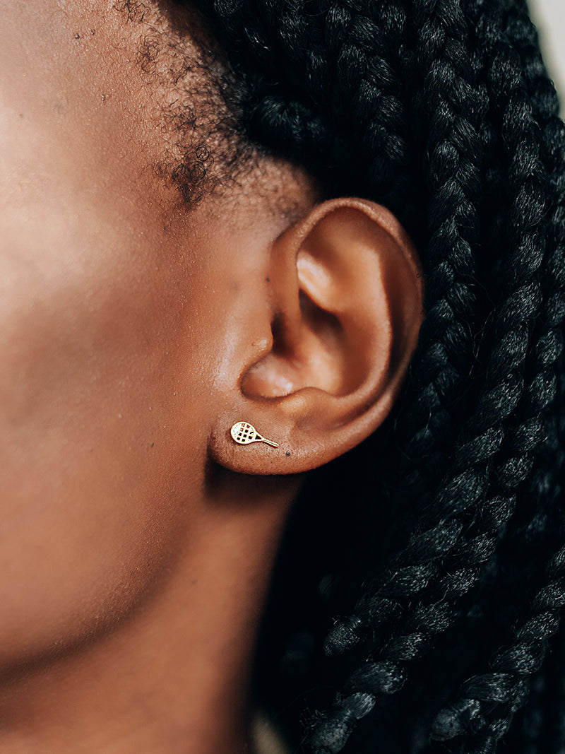 Lettre D'amour Kelly Clous D’oreilles Raquette de Tennis
