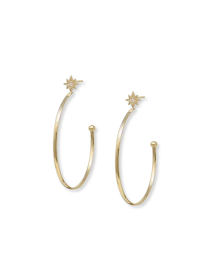 Icon Starburst Hoops