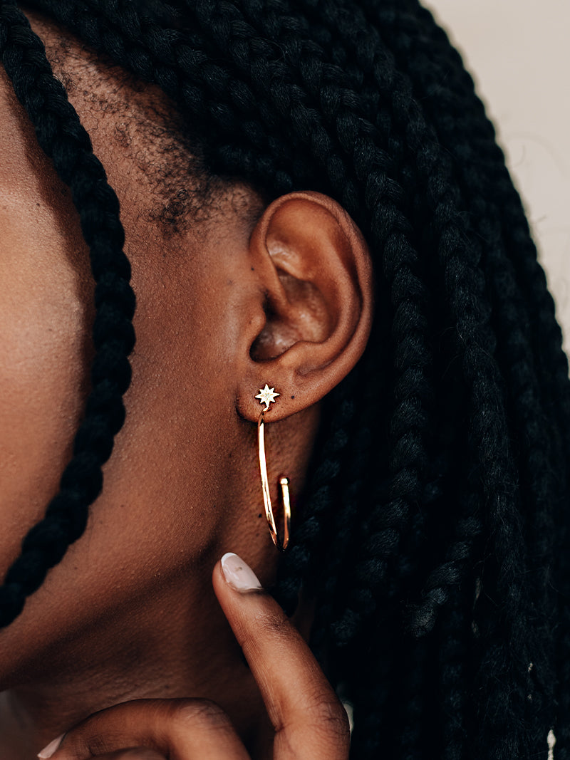 Icon Starburst Hoops