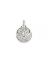  Médaillon D'étoile D'ondulation de Perre de Lune Aztèque Rickie
