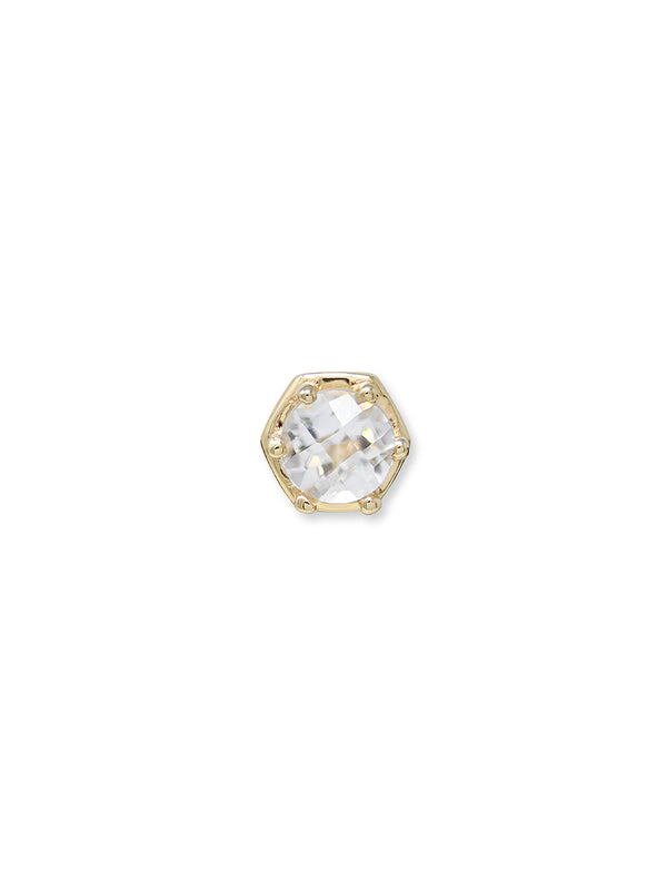 Mélia Six Prong Stud