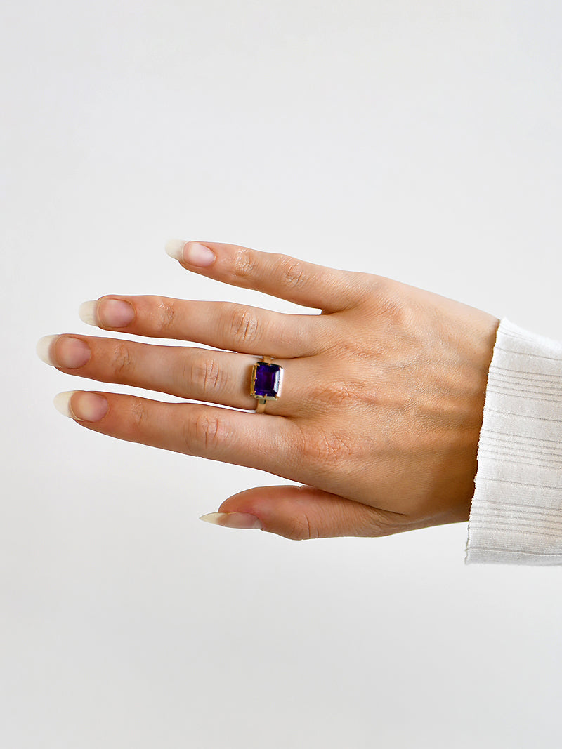 Bague Taille Émeraude Cléo Daniela