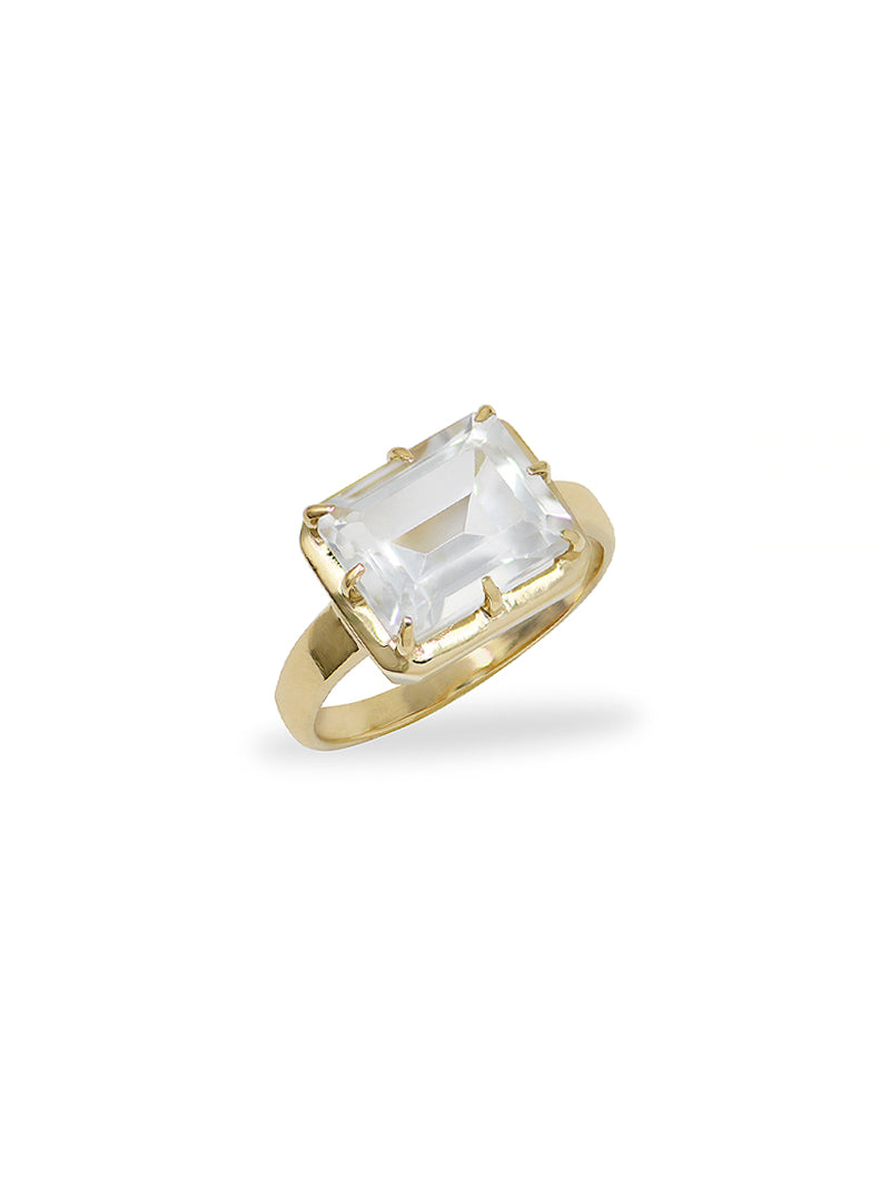 Bague Taille Émeraude Cléo Daniela
