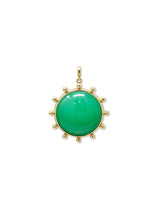 Pendentif Chrysoprase Marin Dew Drop