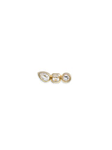  Cléo Jaeda Boucle D'oreille Chaîne Triple