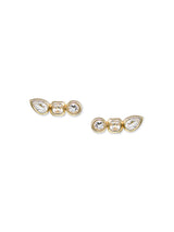 Cléo Jaeda Boucle D'oreille Chaîne Triple
