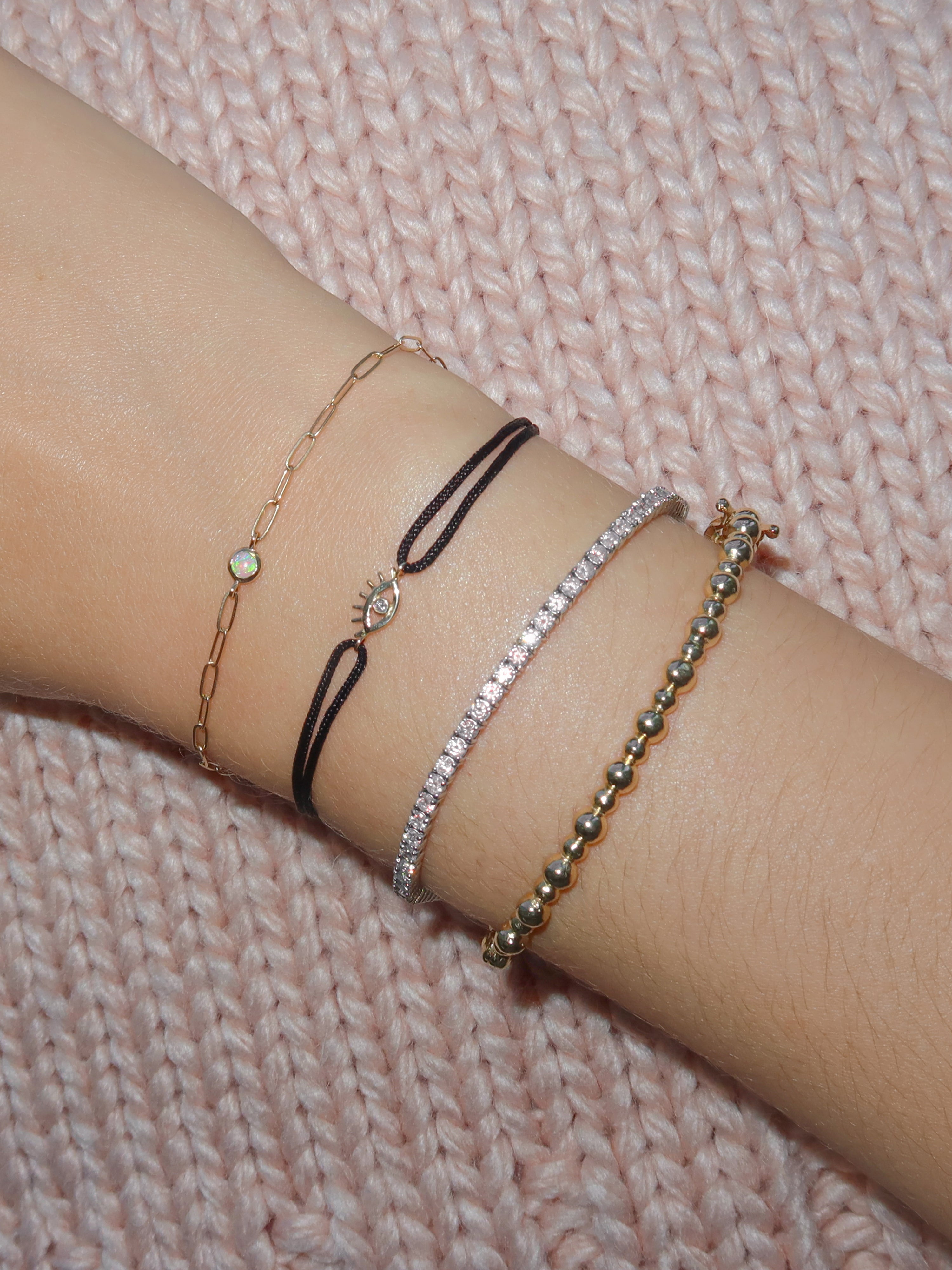 Mel Soldera Lifesaver Evil Eye Bracelet