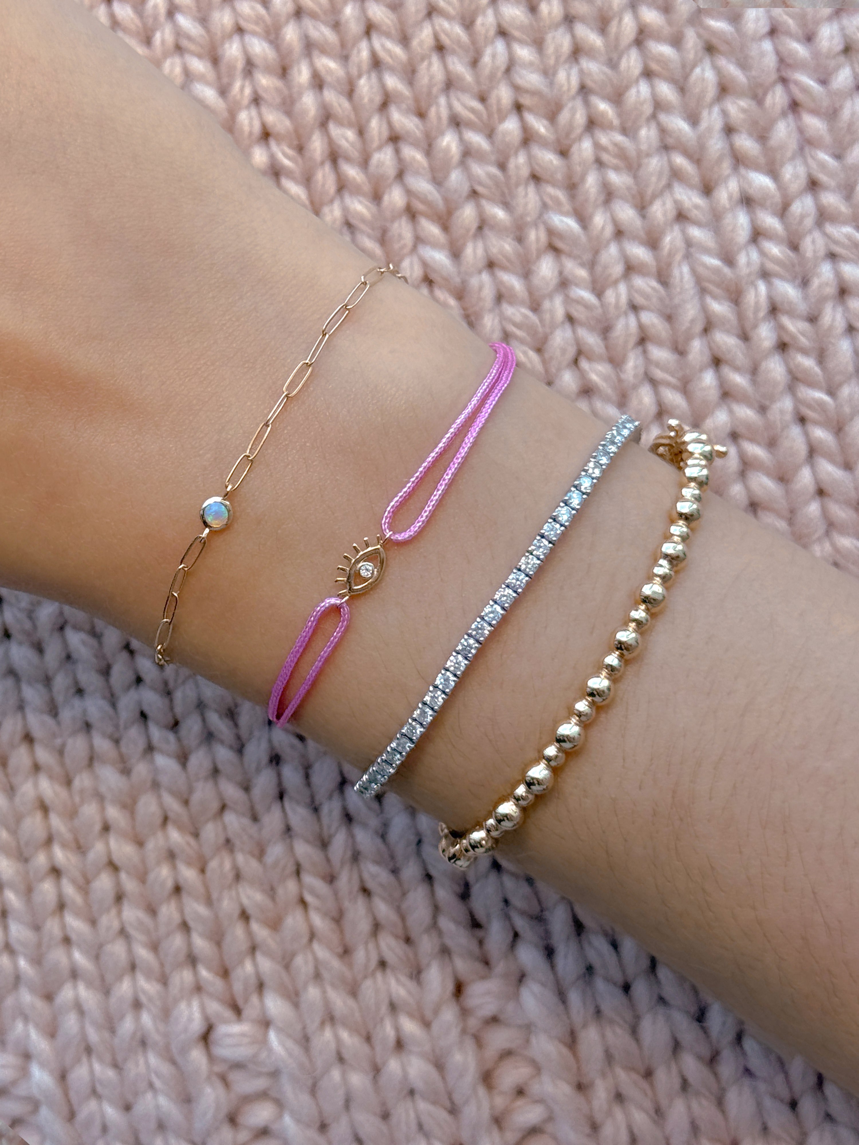 Mel Soldera Lifesaver Evil Eye Bracelet