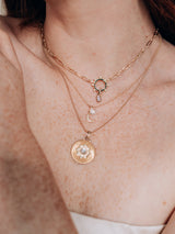 Anzie x Mel Soldera Moon Charm Necklace