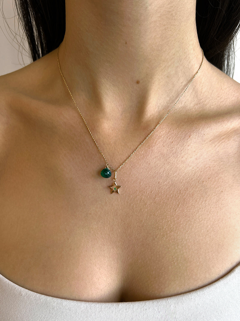 Anzie x Mel Soldera Collier Étoile à Breloques 