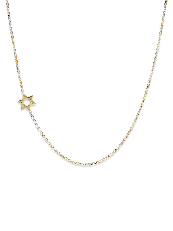 Collier Love Letter Étoile de David Creuse